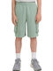 Kids Shorts Bermudas Fabric Green
