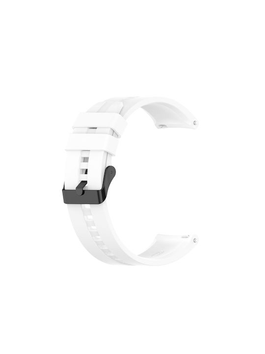 Λουράκι Geometric Sport Realme Watch S2 46mm Λευκό