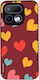 Sonique Heart Series Realme 16 Pro 5g Case Burg...