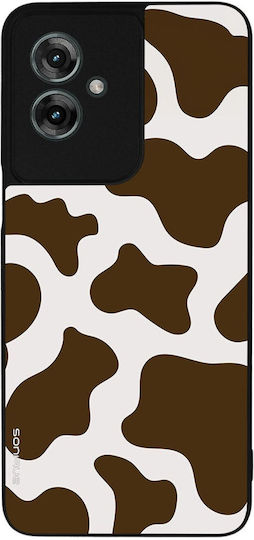 Калъф Sonique Animal Print Series Motorla Moto G55 5g Крава 02