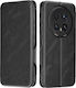 Techsuit Plus Wallet Silicone Black (Honor Magic8 Pro)