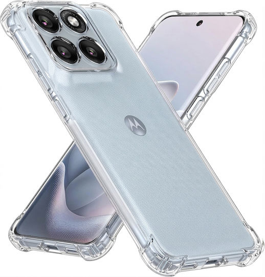 Techsuit Back Cover Silicon Transparent Pentru Motorola Edge 70 Fusion