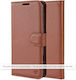 Techsuit Folio Book Δερμάτινο / Σιλικόνης Καφέ ...