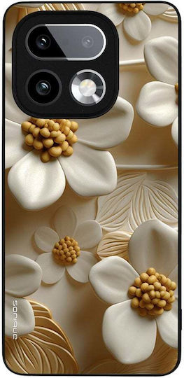 Sonique 3D Blumen Serie Realme 16 Pro Plus Weiße Handyhülle