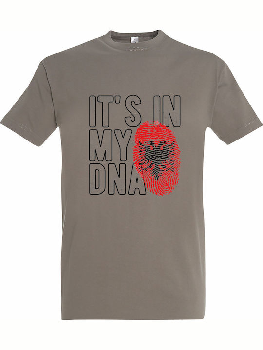 T-shirt Unisex " Its In My Dna Albania Proud Al...