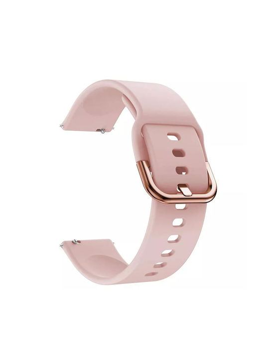 Tragbare Bänder Silikon Smart Verschluss mit Schnalle Samsung Galaxy Watch Active Active 2 40mm/active 2 44mm 11 5cm|8 5cm| Rosa