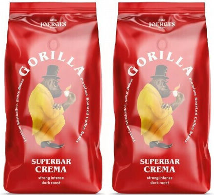 Gorilla Gorilla Espresso Crema Schokolade in Körner 2x1kg