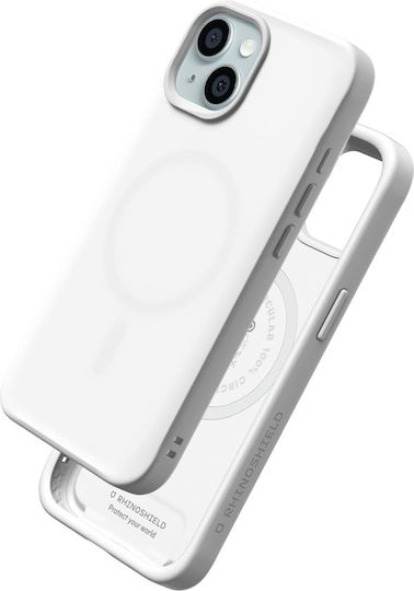 Rhinoshield Case Iphone 15 Plus Magsafe Soft Shockproof Solidx Series White