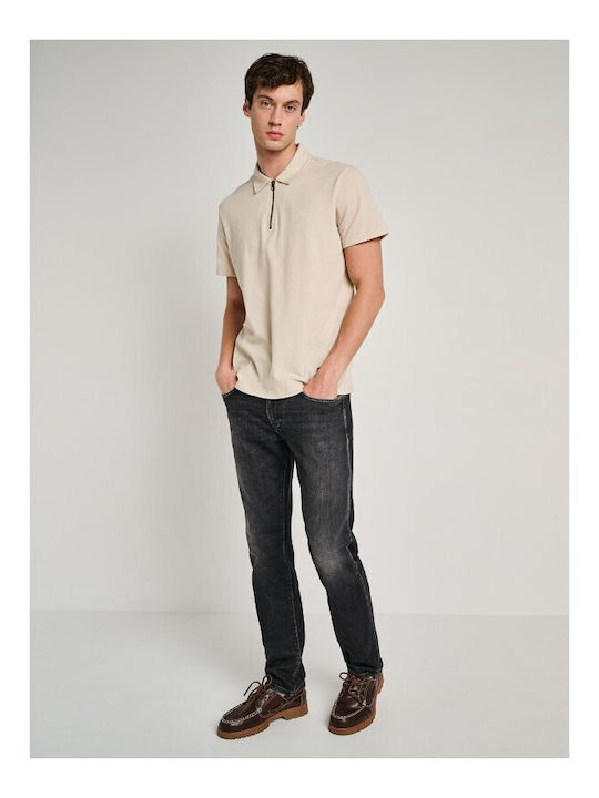 Staff Polo Blouse Beige