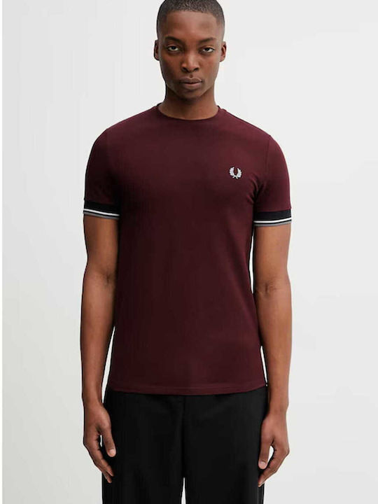 Fred Perry T-shirt Burgundy