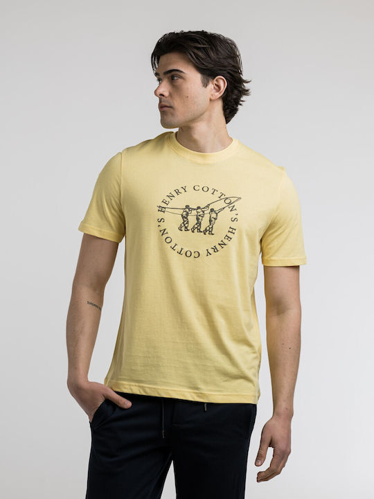 Henry Clothing Μπλούζα Κίτρινη