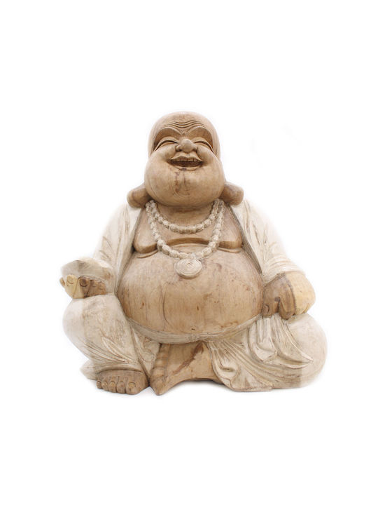 Ancient Wisdom Decorative Buddha Made of Wood 50cm