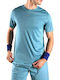 Id Run Bluza Sport Tricou Cu Mânecă Scurtă Argintie