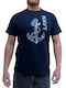 T-shirt Μπλε Navy