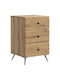 Wooden Brown Bedside Table 43x41x66.5cm