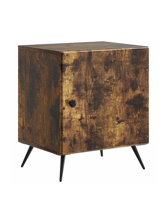 Wooden Brown Bedside Table 43x34.5x50cm