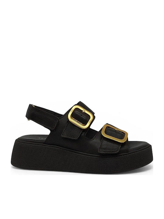 Sandale Casual Damă Din Piele Maro E34-Maro