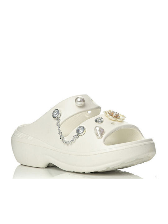 SaveYourFeet Anatomische Damen Sandalen Weiß