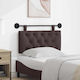 vidaXL Fabric Bed Headboard Cushion Brown 100x55cm
