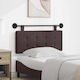 vidaXL Fabric Bed Headboard Cushion Beige 110x55cm