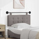 vidaXL Fabric Bed Headboard Pillow Beige 110x55cm