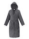 Madi Olia Bathrobe Hooded Anthracite 440gr/m²