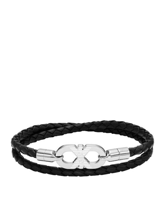 Emporio Armani Мъжка Гривна От Кожа