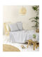 Nima Ριχτάρι Τριθέσιου Καναπέ Chenille 180x300εκ. Stone