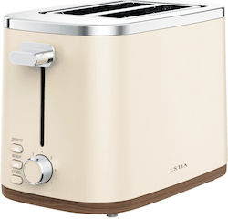 Estia Prăjitor de pâine cu 2 sloturi 800W Estia Prăjitor de pâine cu 2 sloturi 800W
