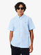 Short Sleeve Shirt in Regular Fit Blue