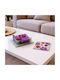 Galifas Lumina Glass Coaster with Stand 9x9cm 6 Pieces