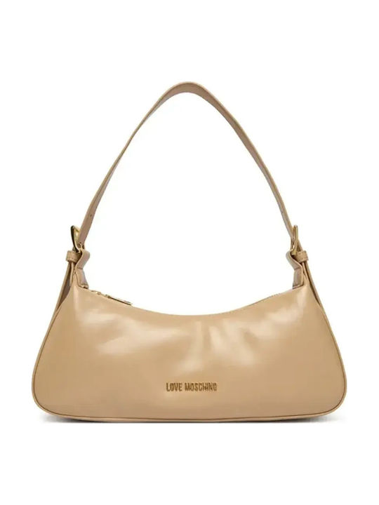 Moschino Γυναικεία Τσάντα Ώμου Taupe