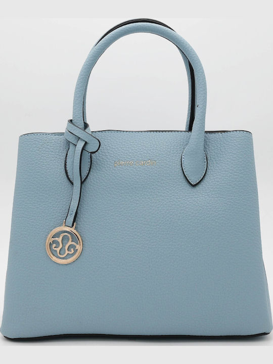 Pierre Cardin Damentasche Schulter Hellblau