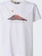 Παιδικό T-shirt Λευκό Mountain Night