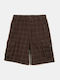 Herren Shorts Braun