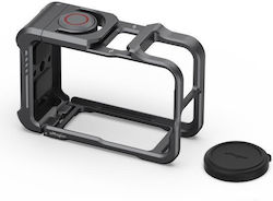 Dji Osmo Action 5 Pro 4/3 Amagisn Μεταλλικό Κάμερα Cage2.0 Προστατευτικό Πλαίσιο Γρήγορης Απελευθέρωσης Κάλυμμα Φακού Σιλικόνης Μαύρο Dji Osmo Action 5 Pro 4/3 Amagisn Μεταλλικό Κάμερα Cage2.0 Προστατευτικό Πλαίσιο Γρήγορης Απελευθέρωσης Κάλυμμα Φακού Σιλικόνης Μαύρο