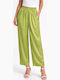 Women's Satin Pantaloons in Regular Fit Green SS-M115105-A2-26TR-GREEN