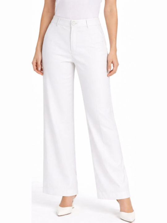 Women's Pantaloons in Regular Fit White SS-M115960-26TR-WHITE