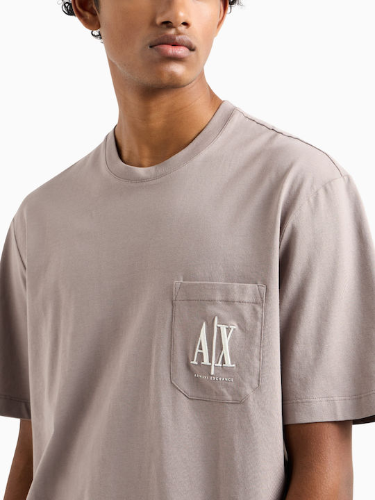 Armani Exchange Мъжка Тениска Кафява