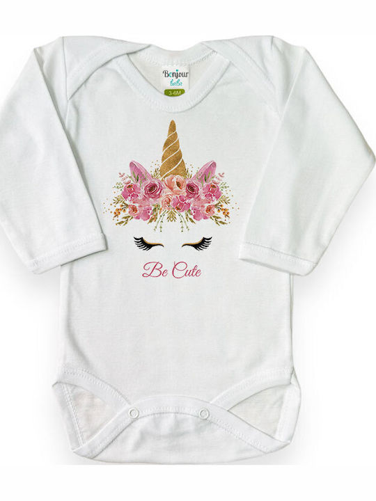 Bonjour Bebe Κορμάκι Unicorn In Flowers