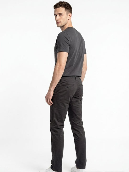 Stef Jeans Παντελόνι Chino Γκρι