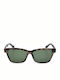 Karen Millen Unisex Γυαλιά Ηλίου με Καφέ Σκελετό και Πράσινο Φακό KM1015