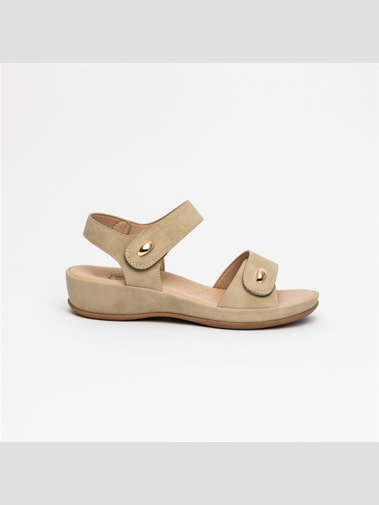 Sommer Damenplattformen Beige