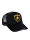 Jockey Trucker Cap Takeposition Schwarz Lamborghini Logo 910-9008-02