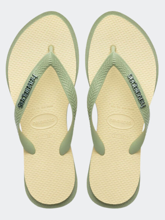 Havaianas Top Σαγιονάρες σε Πράσινο Χρώμα