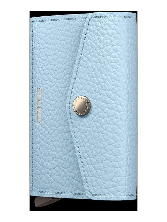 Secrid Leder Herrenbrieftasche mit RFID Blau