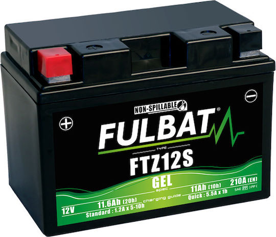 Fulbat UPS Battery with Capacity 11.6Ah and Voltage 12V 550637 1 Piece