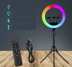 С LED Ринг Лампа с Поставка за Телефон С LED Ринг Лампа с Поставка за Телефон