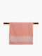 Nef-Nef Homeware Hand Towel Floriva 30x50cm Red