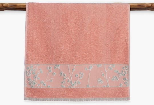 Nef-Nef Homeware Hand Towel Floriva 30x50cm Red